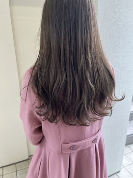 ヘアーデザイン シュシュ(hair design Chou Chou by Yone) 細めハイライト×グレージュカラー
