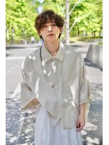 くしゅっとカールでイケメンに　ニュアンスマッシュ