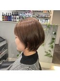 フェミニンなショート