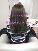 ジュイル シブヤ(JEWIL SHIBUYA) 【JEWIL渋谷 左藤】ブリーチでも出来る◎巻くより可愛いパーマ