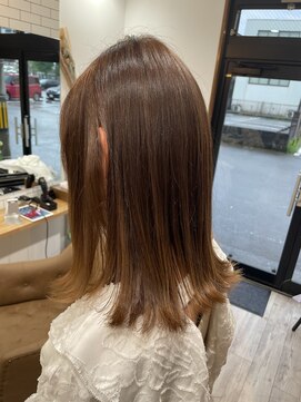 エイチヘアープロダクト(H hair product) ストレート×外ハネ