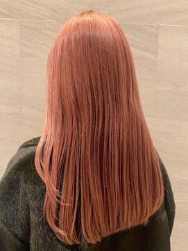 ポルト(porto produced by teatro hair salon) ハイトーンピンク
