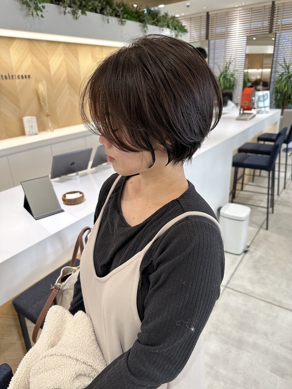 2025年春】ショート センターパートの髪型・ヘアアレンジ｜人気