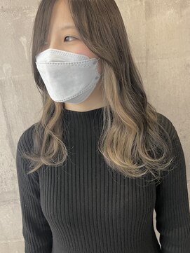 ハナヘアービューティーアンドネイル(hana×hari BEAUTY&NAIL) ロングヘアー/インナーカラー