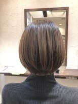 サイン(SIGN)&nbsp;前髪なし大人ショート20代30代40代/SIGNサイン大倉山/グレージュ