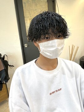 ロストシティ 横浜(LOST CITY) 波巻きパーマ