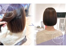 お客様実例「１」少し緩い癖があるお客様