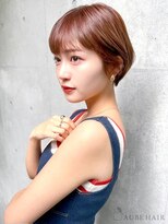 オーブ ヘアー フォール 山形東原町店(AUBE HAIR fall) 20代・30代_丸みショート