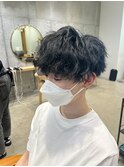 20代30代大人メンズヘア/シークレットパーマ/ツーブロック