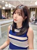 韓国風レイヤーカット