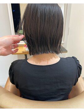 トリート 西船橋店(TREAT) 切りっぱなしボブ外ハネボブぱつっとボブ