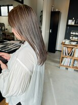 サロンプレッジエビノマル(salon PLEDGE ebinomaru) ハイライト×ストレート