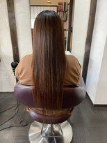 アクアマリン8810 ハチハチイチゼロ(AQUA MARINE 8810)&nbsp;イメチェン/似合わせカット/フルバング/レッドブラウン/北習志野