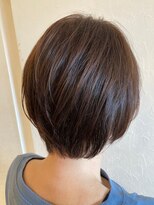 エヌアンドエー 春日部東口店(hair shop N&A)&nbsp;大人女性のハンサムショート 白髪染め、白髪ぼかし