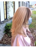 ルプラ ガーデン(le-pla garden)&nbsp;ミルクティーベージュ#ブラウン#レイヤーカット#ウルフ#豊橋