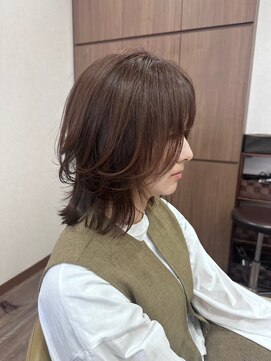コジック ヘアアンドアイ(Cogic hair & eye) 20代30代40代50代☆大人可愛いハッシュカットハイレイヤーウルフ