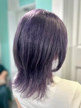 マティーナ ヘアー 池袋(Matina hair) 【ウルフ×ラベンダーカラー】池袋美容室