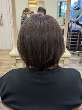 アルターリール(aL ter Rire) ホワイトグレージュ/デジタルパーマ/チェリーブラウン/杉田花乃