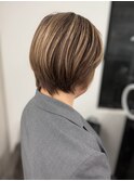似合わせカット/似合わせカラー 箕面店/細めハイライト