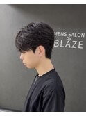 【フェザーパーマ】シースルーフェザーショート