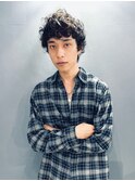 波巻きツイストスパイラルパーマ