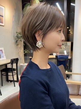 ラフ 立川(Laff) ショート/顔まわり/丸み/縮毛矯正/白髪ぼかし/立川