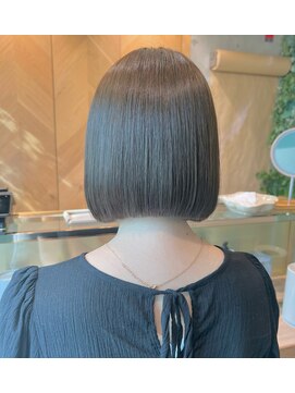 ロンドフルール 大宮東口(Lond fleur) くすみベージュ/ボブ/前髪/レイヤー/髪質改善/縮毛矯正/大宮