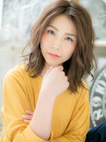 モッズヘア 越谷(mod's hair) 大人かわいい小顔センターパートシャギーボブh4越谷20代30代40代