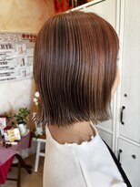 ジール(zeal)&nbsp;ミディアムヘア/暗めカラー/グランマッシュ/成田