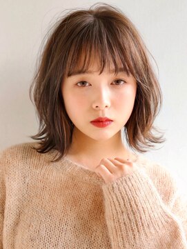 アンドレイ 表参道(andrey) ミディアムヘア/デザインカラー/フェイスフレーミング/表参道