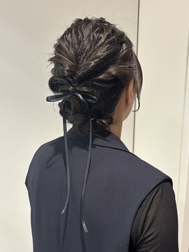 アクシス ナゴヤ(AXIS NAGOYA) 【なつミ】お呼ばれアップスタイル/アレンジ