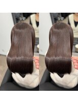 アマテラスゼロ 新宿(AMATELAS zero)&nbsp;こっくりチョコレートブラウン×サラ艶髪