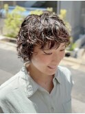 大人ショート/パーマ/前髪あり/30代40代50代