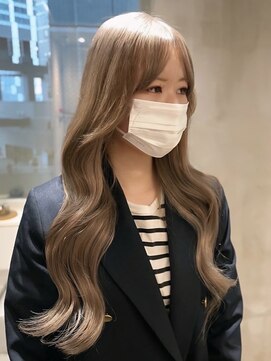 グロウ 渋谷(grow) グレージュ×プルエクステ