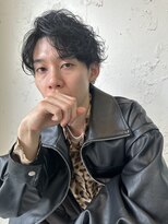 ロミーオム 本厚木(ROMMY. Homme)&nbsp;刈り上げツーブロック束感ショートメンズヘア