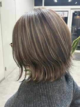 グレイス ヘア デザイニング(GRACE hair designing) ▼明るめ×ハイライト▼