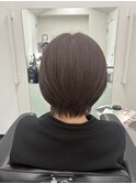 大人ショートボブ