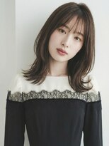 シータ 坂戸北口店(THETA) 大人ミディ20代30代40代◎前髪あり艶髪くびレイヤーボブ坂戸