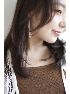 メルカ 天王寺(melca.) レイヤーカット/ロングヘア/顔まわりカット/似合わせカット