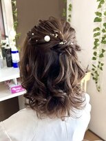 ジェミータ 横浜&nbsp;ふわふわハーフアップ【横浜/ヘアセット/着付け/結婚式】