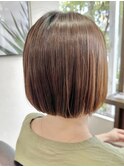 似合わせカット40代50代60代ショートボブくびれレイヤーボブ