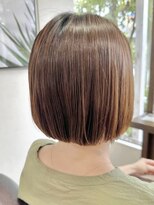 ワイボンドヘアー(Y bond hair)&nbsp;似合わせカット40代50代60代ショートボブくびれレイヤーボブ