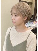 ヴァンカウンシル Kuwana(VAN COUNCIL)&nbsp;ショート　ミルクティーベージュ