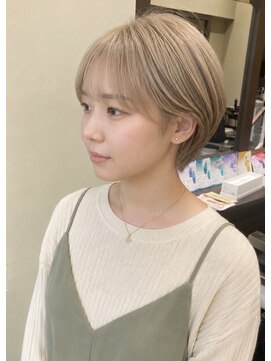 ヴァンカウンシル Kuwana(VAN COUNCIL) ショート　ミルクティーベージュ