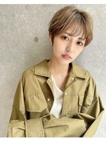 アッシュ 成瀬店(Ash) マッシュショート×アッシュベージュ