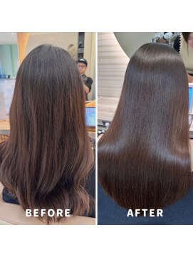 アース 渋谷店(HAIR&MAKE EARTH) 美髪ストレート
