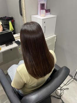 ナルハ(Naluha)の写真/オージュアソムリエ在籍！髪質に合わせたオーダーメイドトリートメントで憧れのうるツヤ髪へ♪