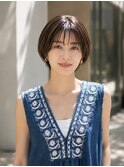 ちらほら白髪をぼかすナチュラルハイライト