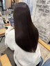 【再来】 カット＋リタッチカラー＋トリートメント＋ヘッドスパ￥12100