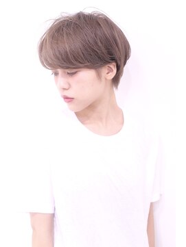 レンク(LENC) Coast.ショートボブ×ラベンダーミルクティアッシュ×美肌